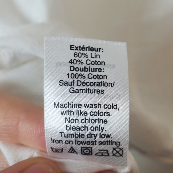 J. CREW Embroidered Linen Blend Cami Tank - Picture 7 of 7